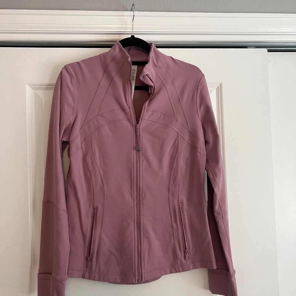 Pink Lululemon Define Jacket: 12